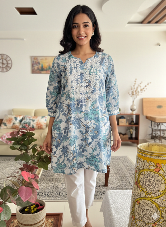 Mahi mul short kurta