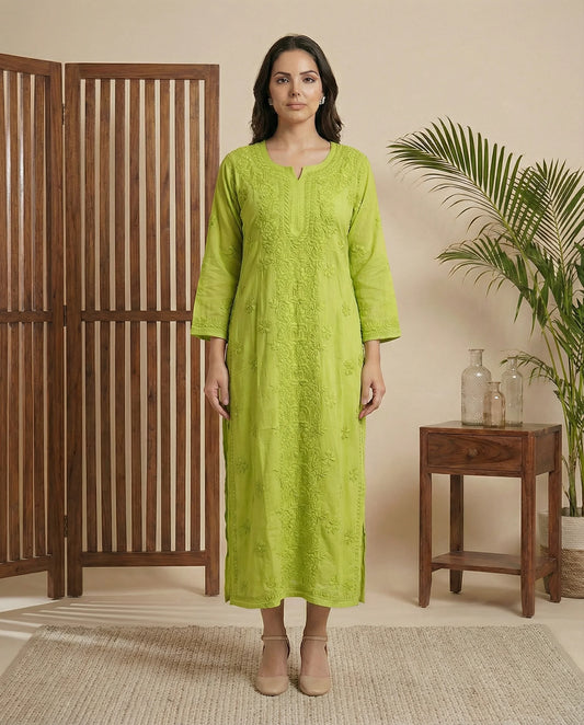 Fiza viscose rose kurta