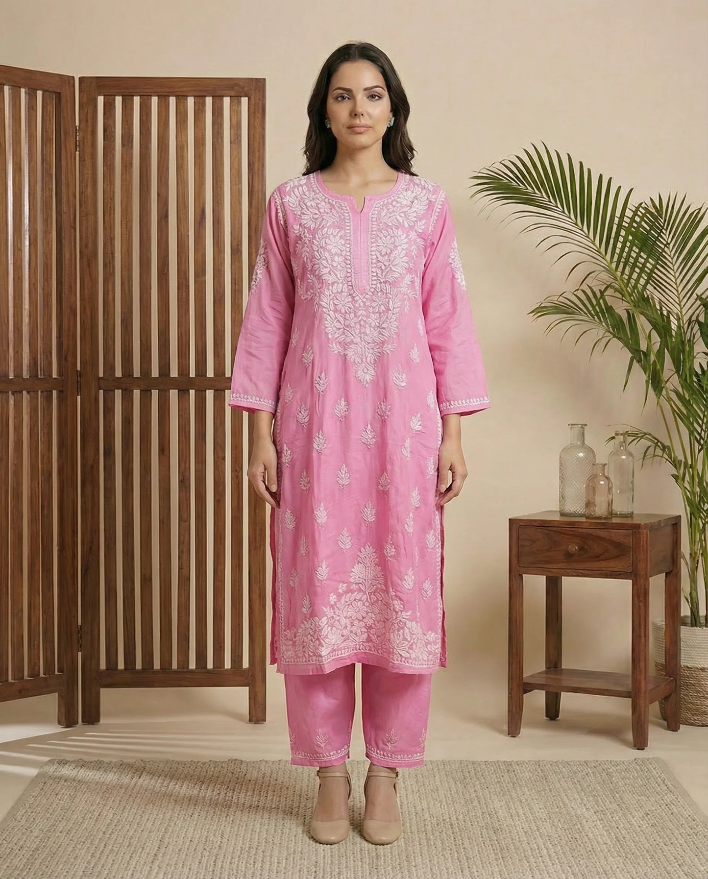 Ada muslin suit set