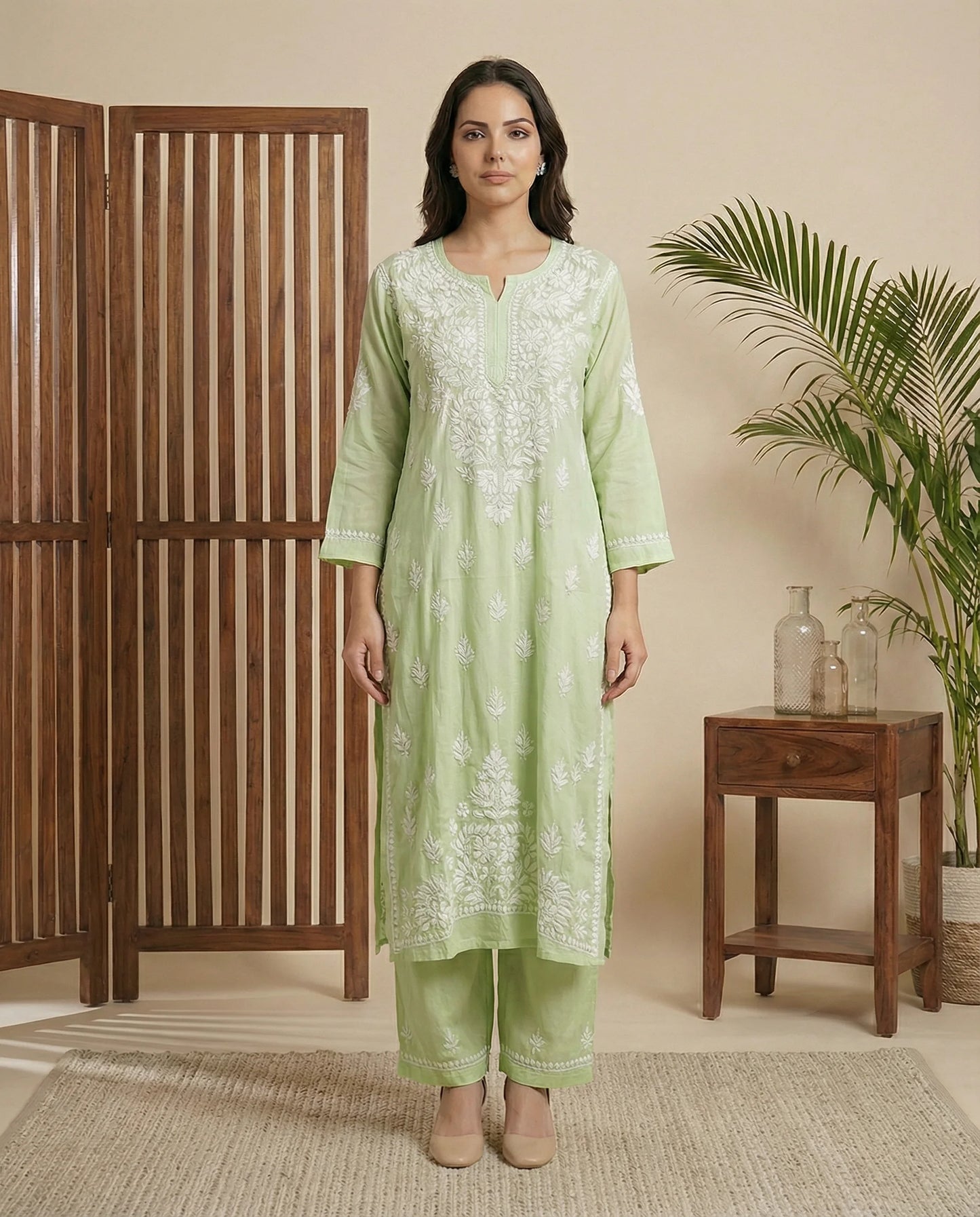 Ada muslin suit set