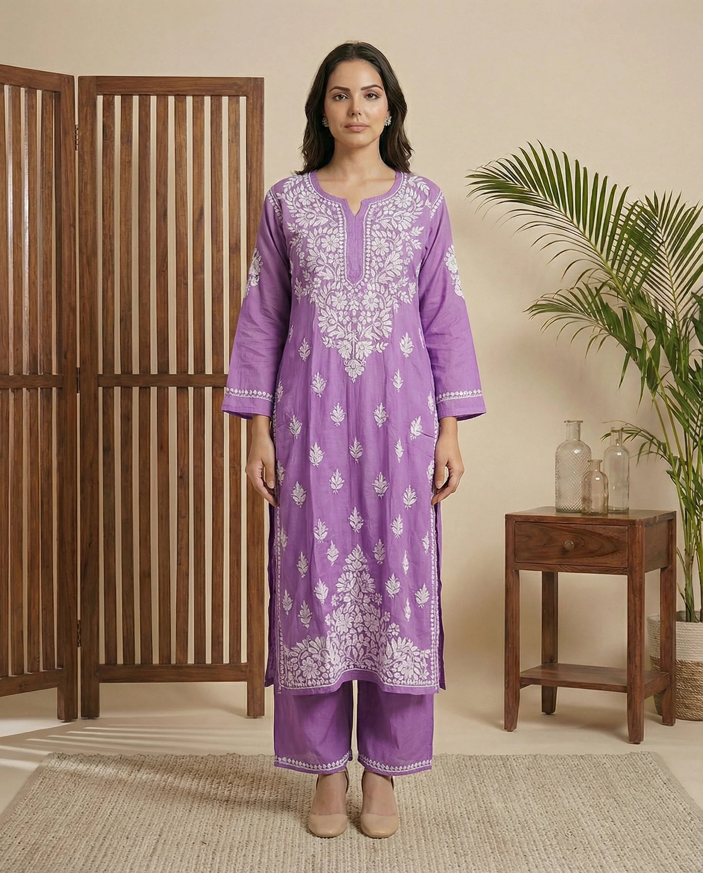Ada muslin suit set