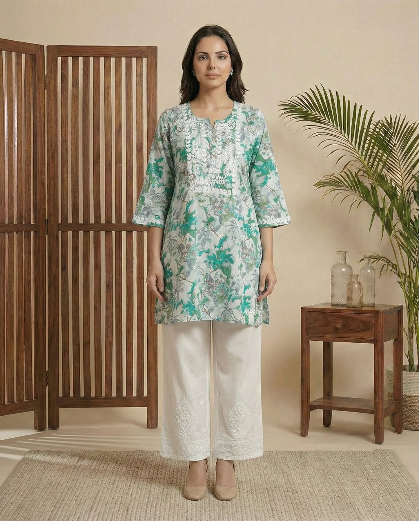 Mahi mul short kurta