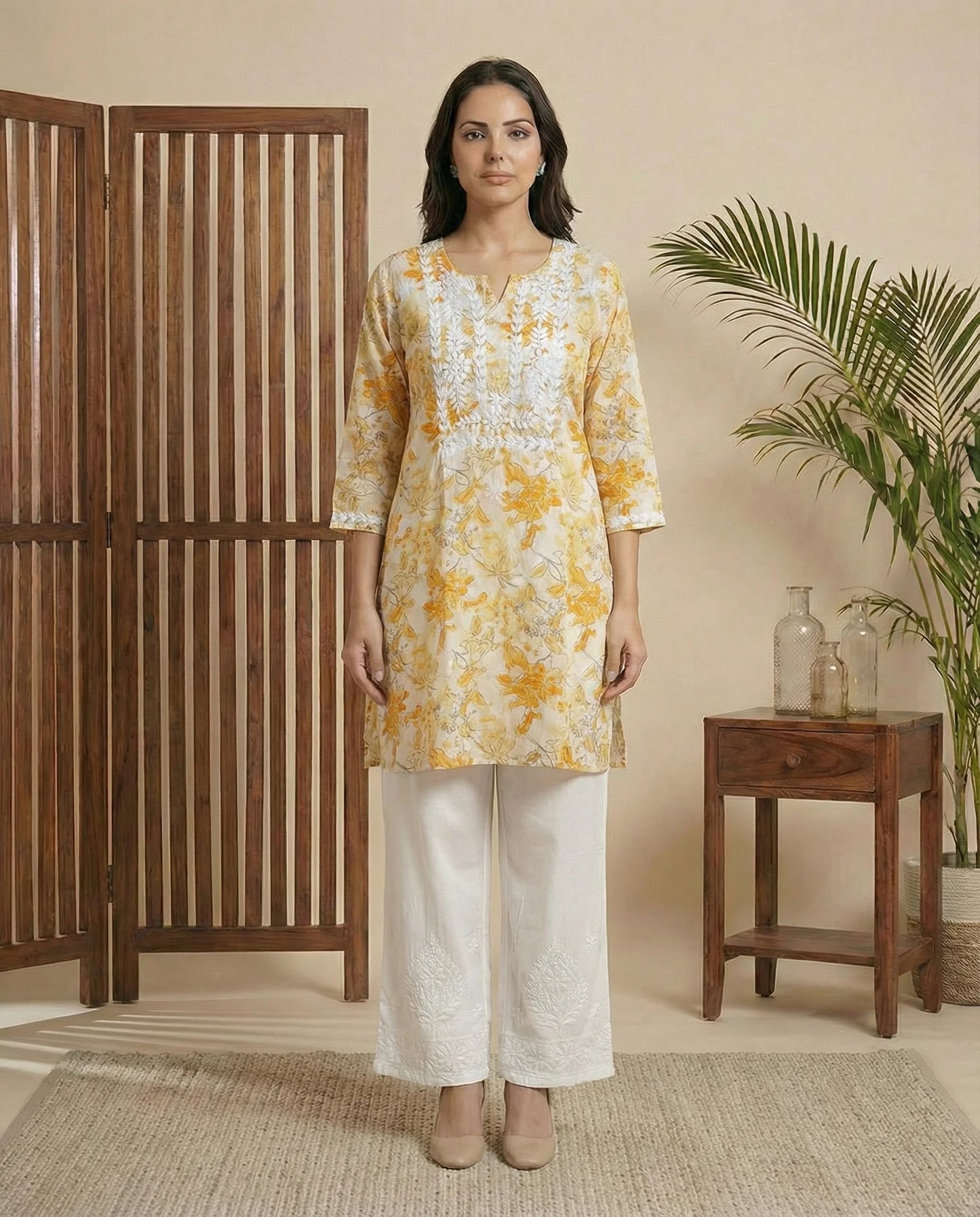 Mahi mul short kurta