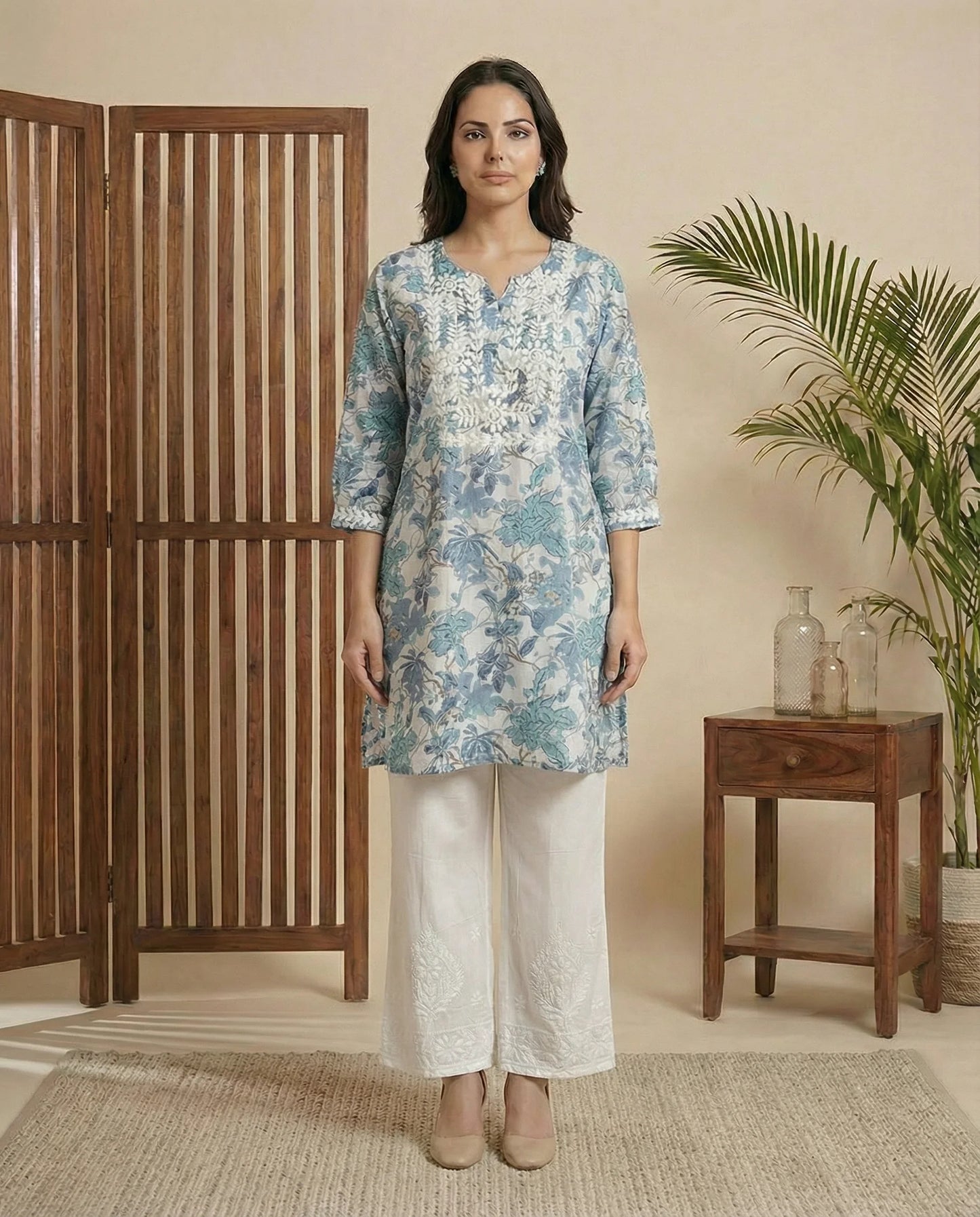Mahi mul short kurta
