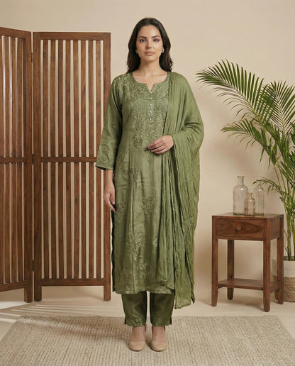 Chinnon suit set (henna)