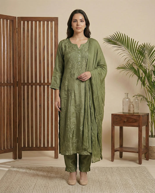 Chinnon suit set (henna)