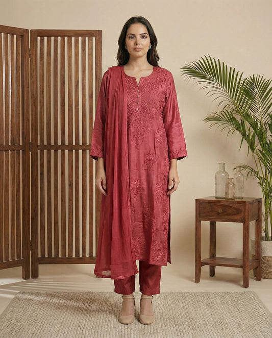 Chinnon suit set (watermelon)