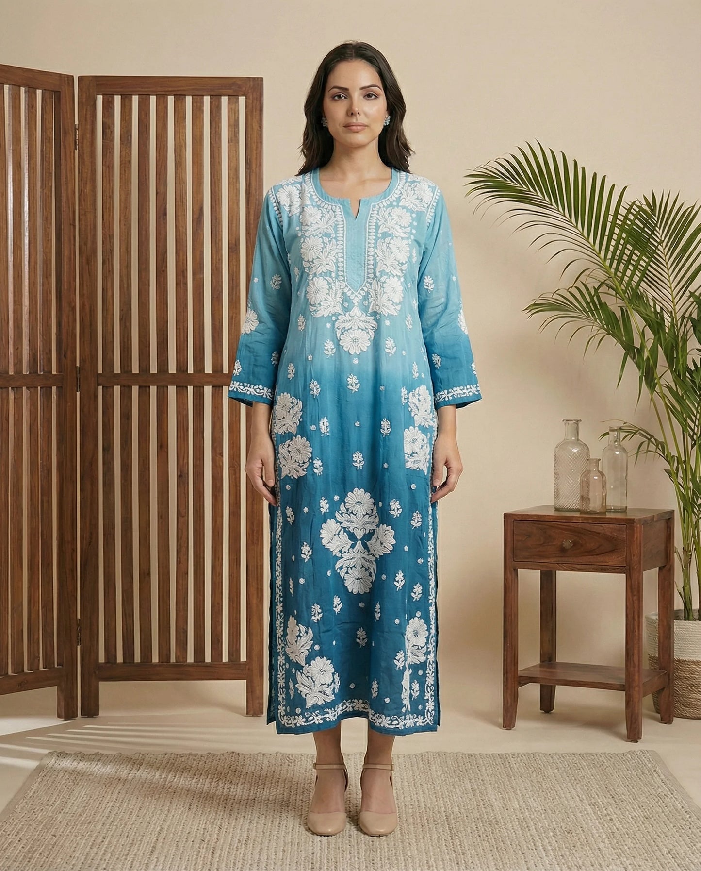 Sarah crape kurta