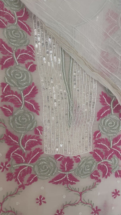 Anaiza mul chanderi suit set