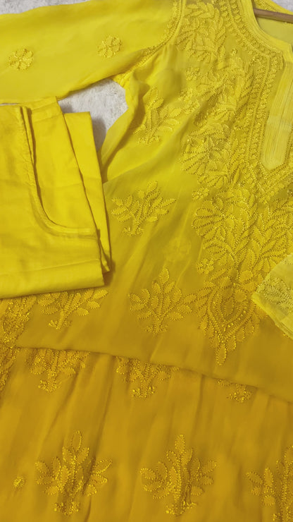 Sama viscose kurta (yellow)